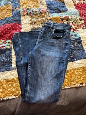 Blue Denim Jeans - Classic Straight Fit